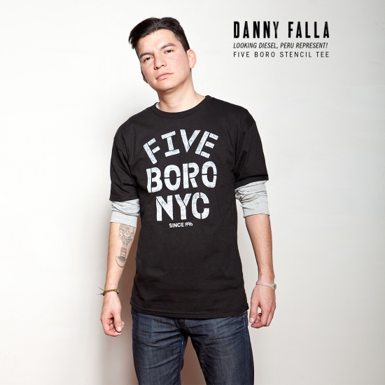 Five Boro Stencil Shirt